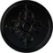 Ekena Millwork Milton Ceiling Medallion (Fits Canopies up to 7 7/8"), Hand-Painted Black Pearl, 40 5/8"OD x 1 3/4"P CM40MIBPS - alternate 1